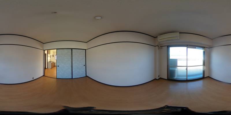 パノラマ画像洋室