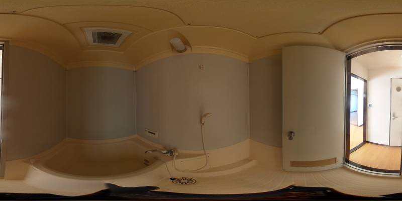 パノラマ画像バスルーム