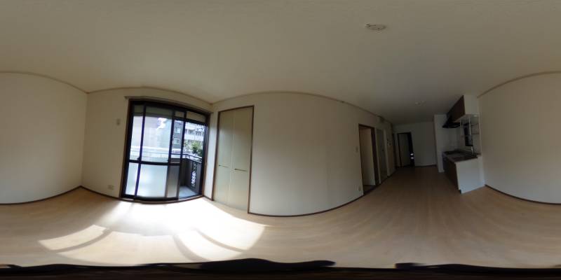 パノラマ画像リビング