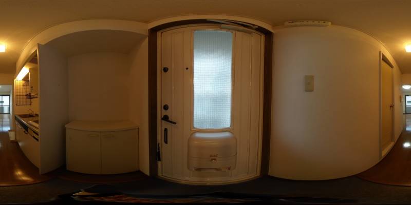 パノラマ画像玄関