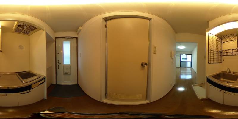 パノラマ画像キッチン