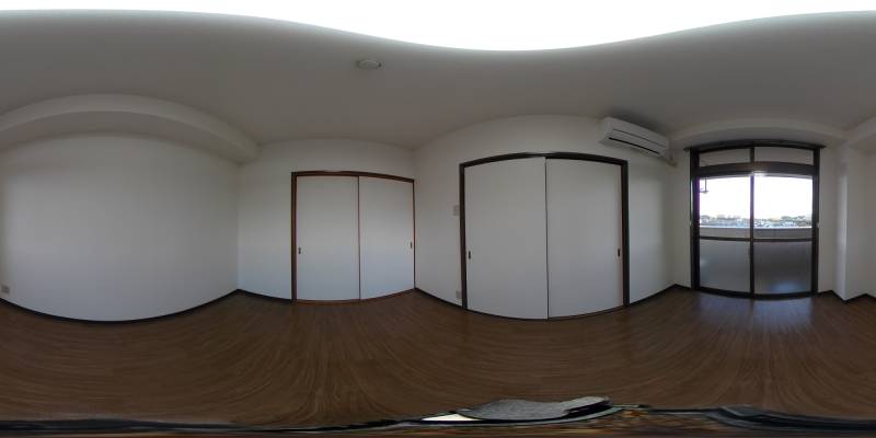 パノラマ画像洋室