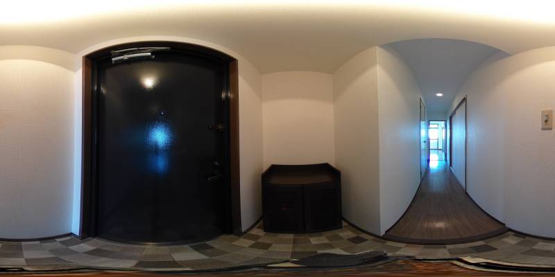 パノラマ画像玄関