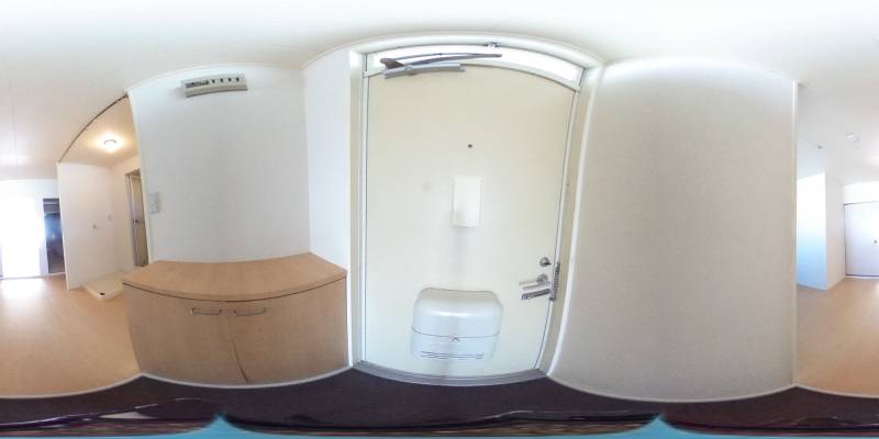 パノラマ画像玄関