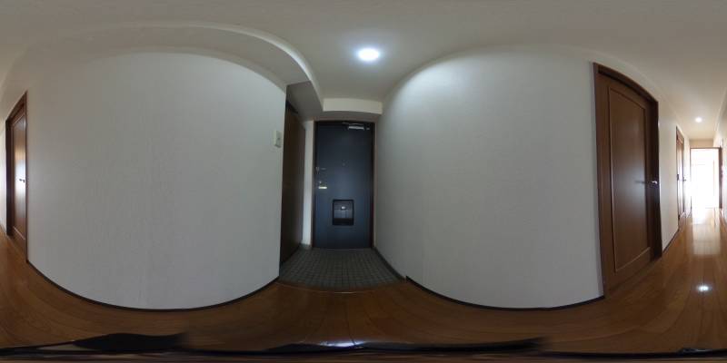 パノラマ画像玄関