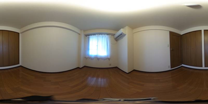 パノラマ画像洋室