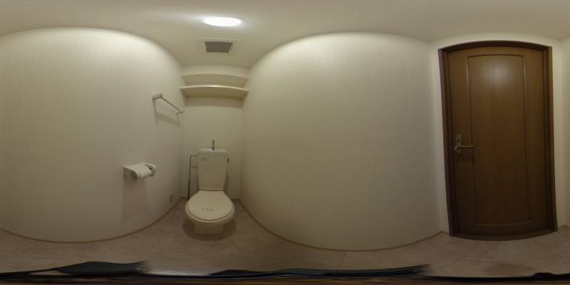 パノラマ画像トイレ