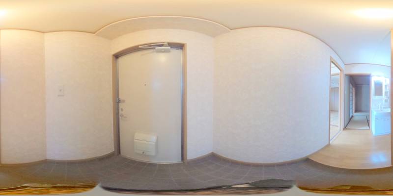 パノラマ画像玄関