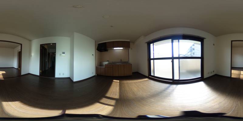 パノラマ画像リビング