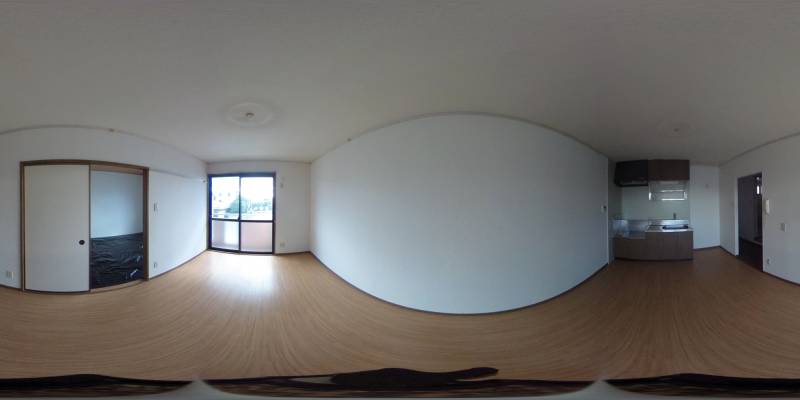 パノラマ画像リビング