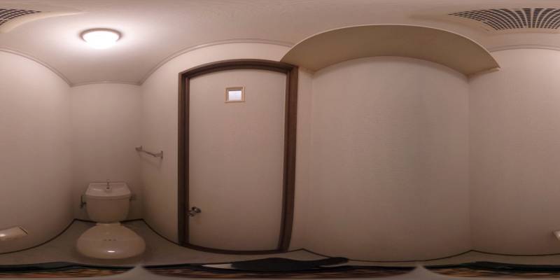 パノラマ画像トイレ