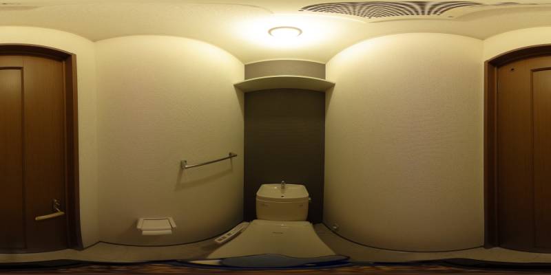 パノラマ画像トイレ