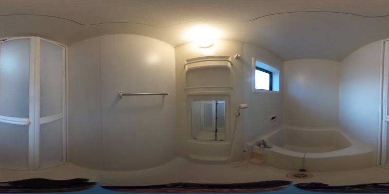 パノラマ画像バスルーム