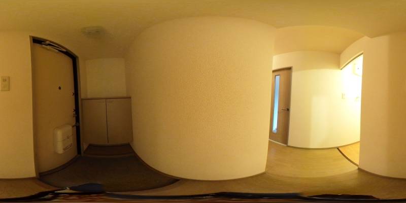 パノラマ画像玄関