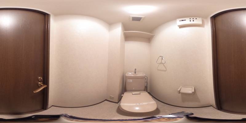 パノラマ画像トイレ