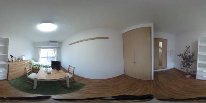 パノラマ画像洋室