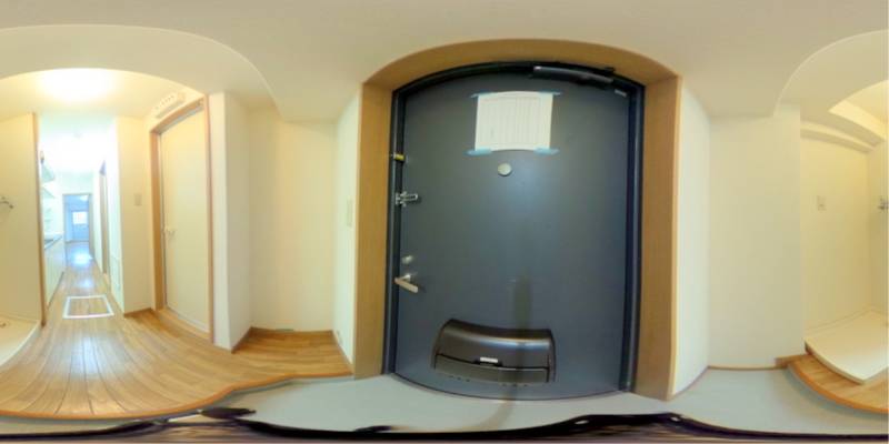 パノラマ画像玄関