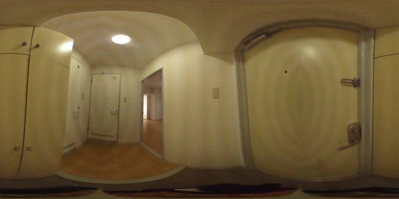 パノラマ画像玄関