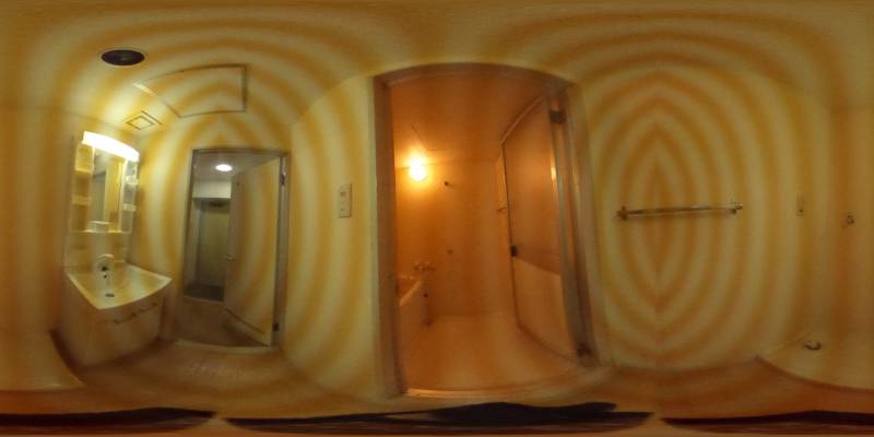 パノラマ画像洗面所