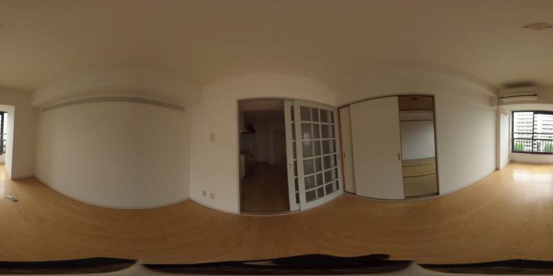 パノラマ画像洋室