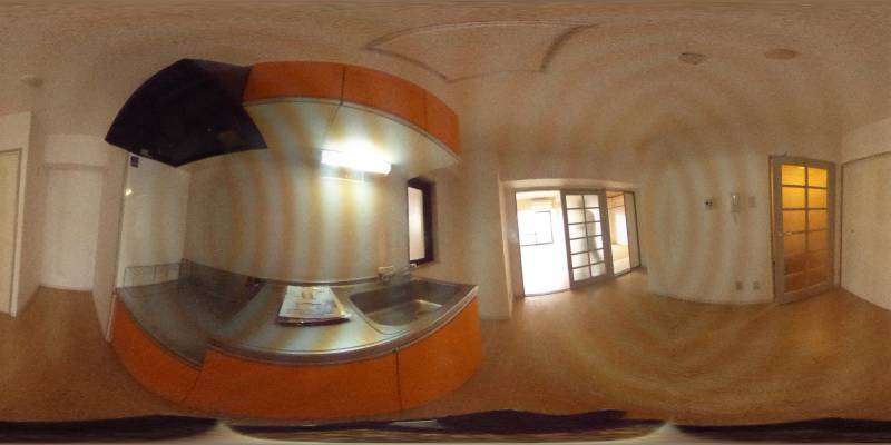 パノラマ画像キッチン