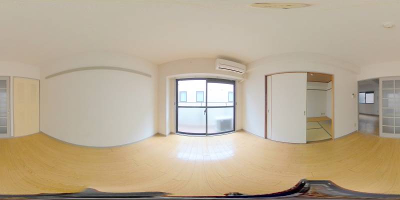 パノラマ画像洋室