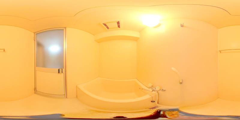 パノラマ画像バスルーム