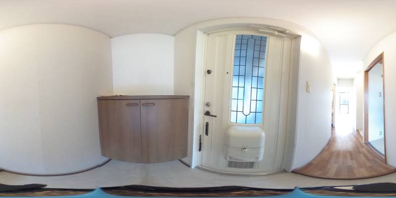 パノラマ画像玄関