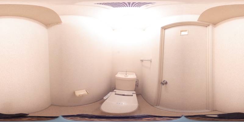 パノラマ画像トイレ