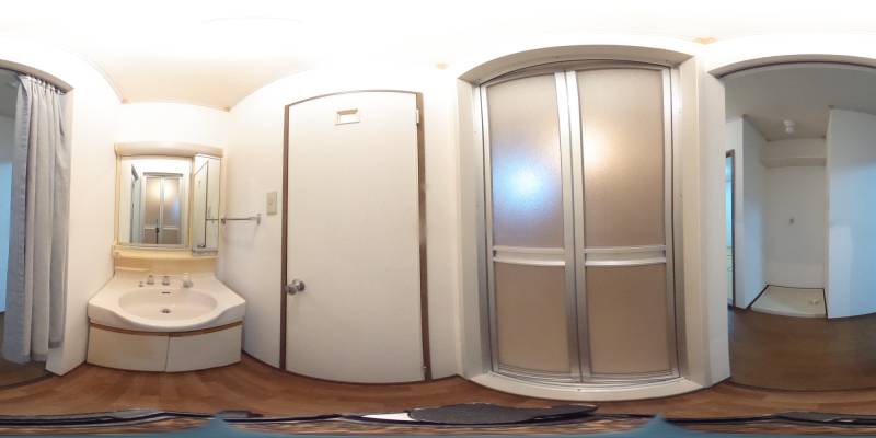 パノラマ画像洗面所