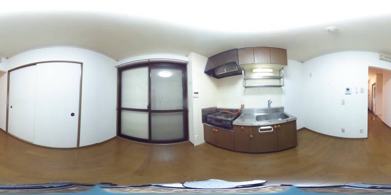 パノラマ画像キッチン