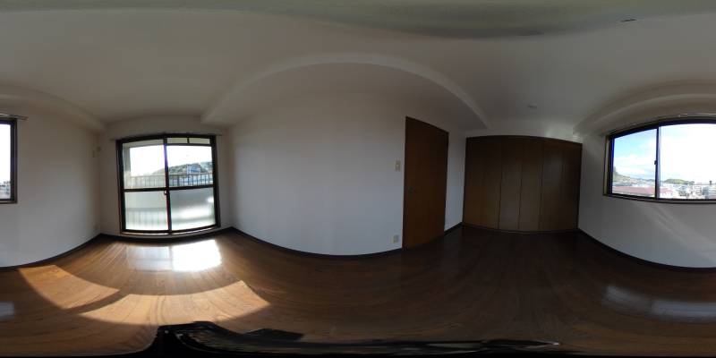 パノラマ画像洋室