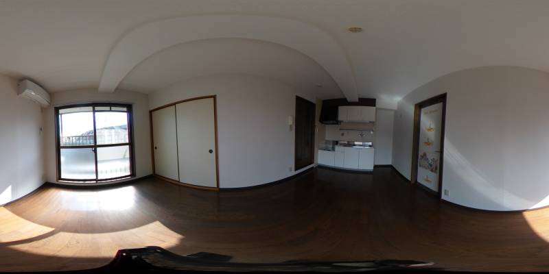 パノラマ画像リビング