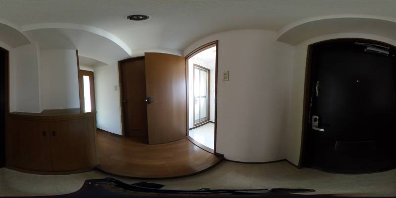 パノラマ画像玄関