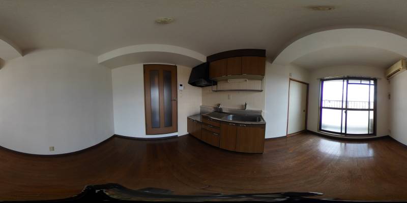 パノラマ画像リビング