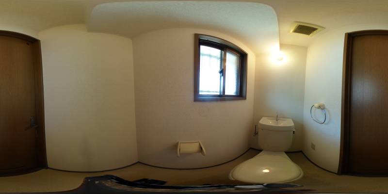 パノラマ画像トイレ