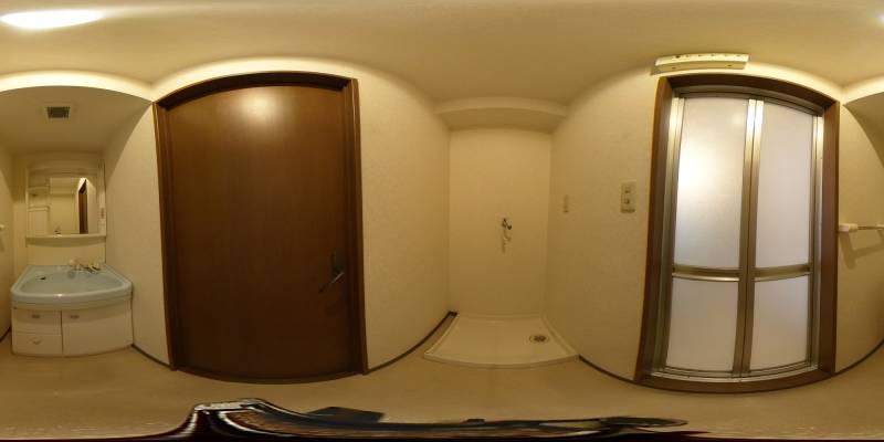 パノラマ画像洗面所