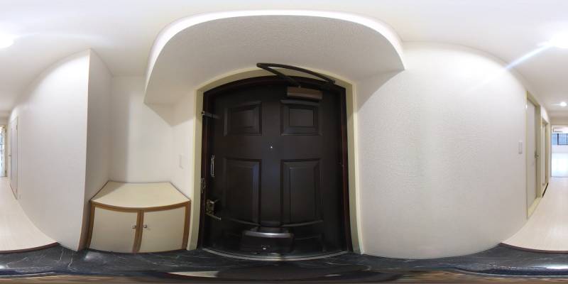 パノラマ画像玄関