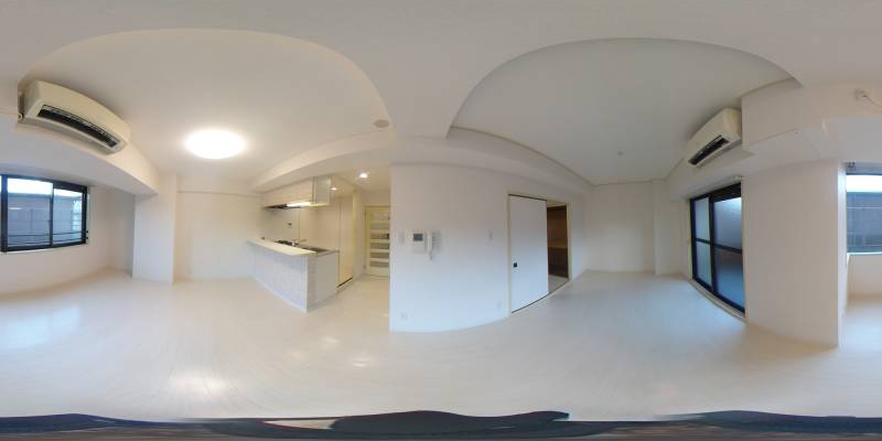 パノラマ画像リビング