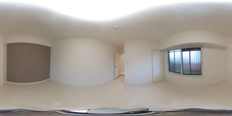 パノラマ画像洋室