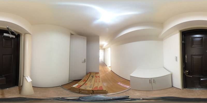 パノラマ画像玄関