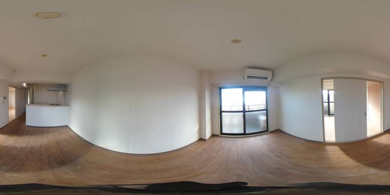 パノラマ画像リビング