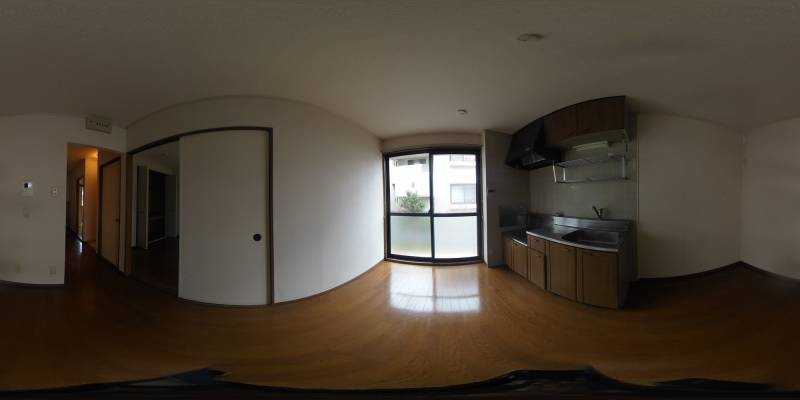 パノラマ画像リビング