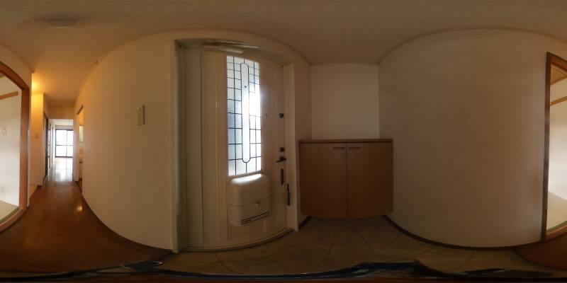 パノラマ画像玄関