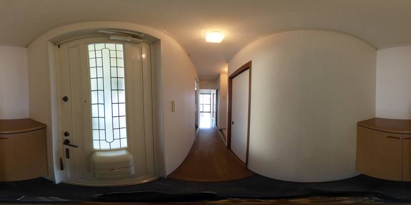 パノラマ画像玄関