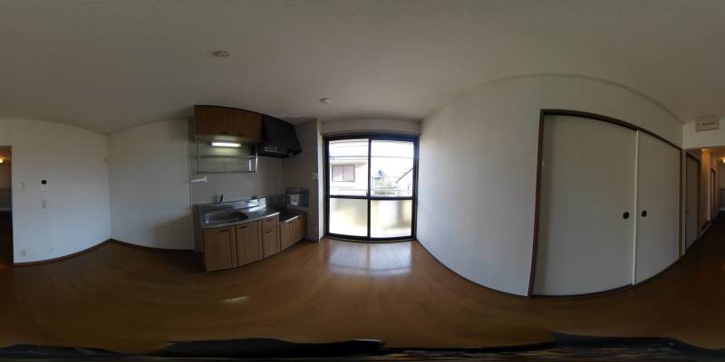 パノラマ画像洋室