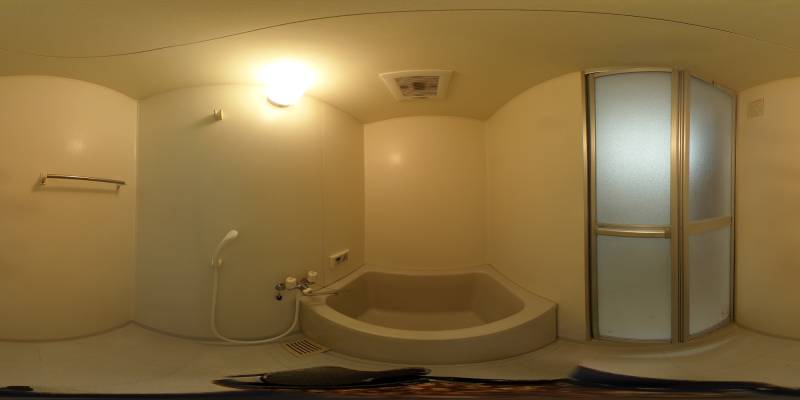 パノラマ画像バスルーム