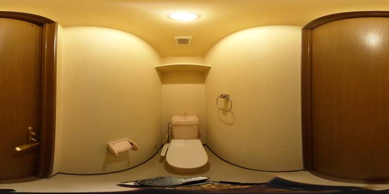 パノラマ画像トイレ