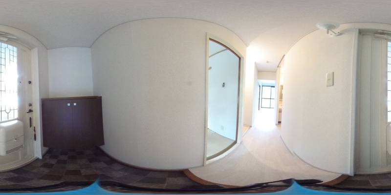 パノラマ画像玄関