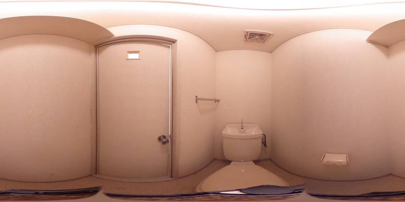 パノラマ画像トイレ